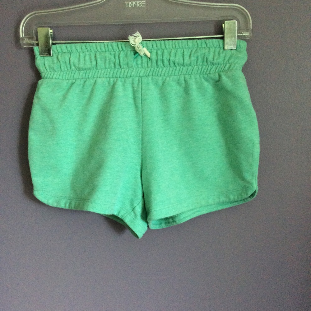 Girls cat and jack Green Shorts Large (10-12)